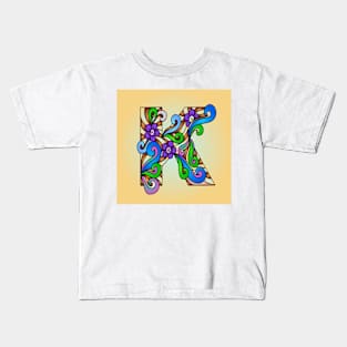 Alphabet 189 (Style:1) Kids T-Shirt